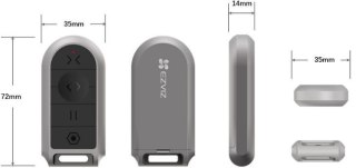 Pilot zdalnego sterowania do napędów bram EZVIZ HGT2-R100-S