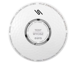 CZUJKA DYMU I TLENKU WĘGLA (CZADU) CSD-39A2 EURA