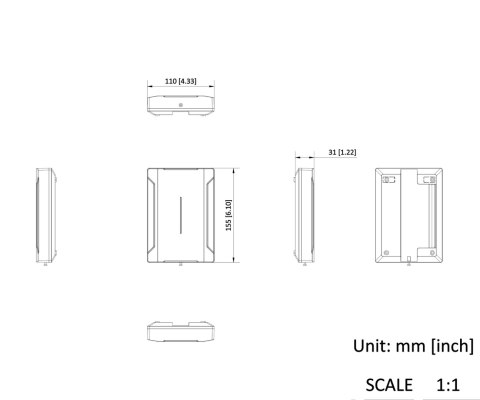 EKSPANDER WEJŚĆ MAGISTRALI AX HYBRID PRO G2 DS-PM501Z8T4 8 WEJŚĆ 4 WYJŚCIA Hikvision