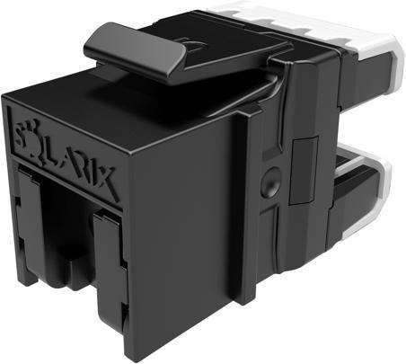 Moduł Keystone szybkozaciskowy narzędziowy SOLARIX Cat.6 UTP RJ45 czarny