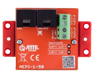ADAPTER ZASILANIA POE AEPI-1-50 ATTE