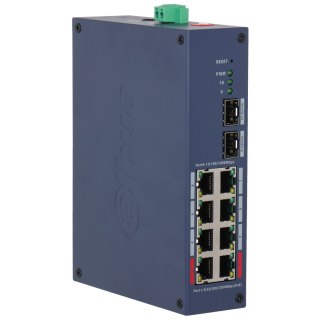 ZARZĄDZALNY SWITCH PRZEMYSŁOWY POE CHS4210-8GT-110 8-PORTOWY SFP DAHUA