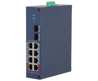 ZARZĄDZALNY SWITCH PRZEMYSŁOWY POE CHS4210-8GT-110 8-PORTOWY SFP DAHUA