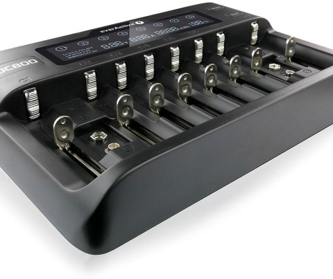 Ładowarka do akumulatorków cylindrycznych Li-ion oraz Ni-MH everActive UC-800