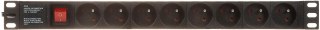 Listwa zasilająca 8 gniazd PD-8/R-IEC