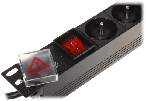 Listwa zasilająca 8 gniazd PD-8/R-IEC