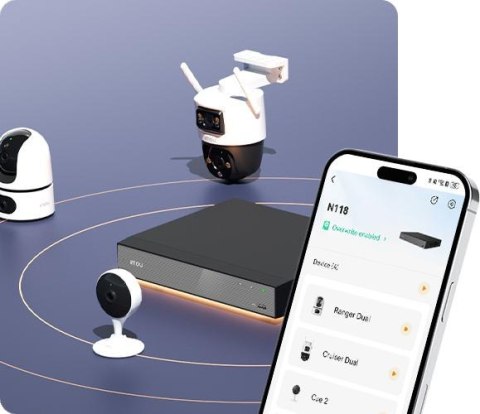 Rejestrator IP Imou NVR-N118-8A0E-P 18- kanałowy