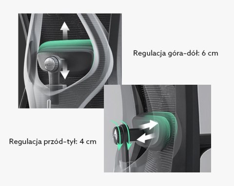 Fotel ergonomiczny ANGEL biurowy obrotowy kalistO