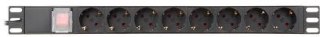 Listwa zasilająca 8 gniazd PD-8/RACK-N