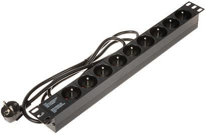 Listwa zasilająca 9 gniazd PD-9/R