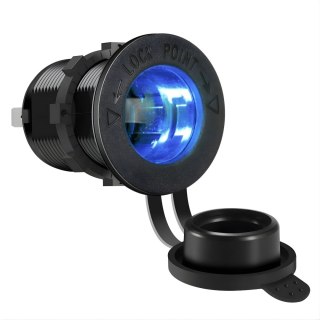 MONTAŻOWE GNIAZDO ZAPALNICZKI SAMOCHODOWEJ GN-ZAP