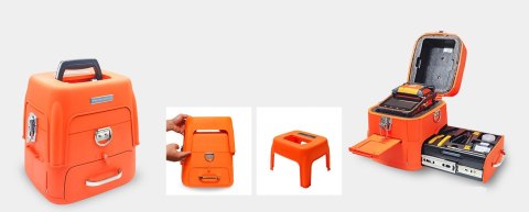 SPAWARKA ŚWIATŁOWODOWA SIGNAL FIRE AI-9 +skrzynka i zestaw narzędzi