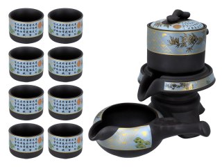 Duży zestaw do herbaty, 8 osób