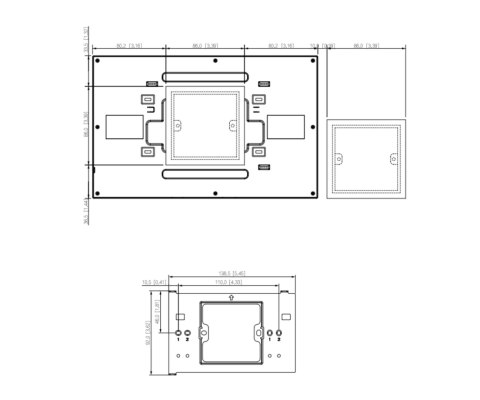 PANEL WEWNĘTRZNY SCP3044A-BZ IP / Wi-Fi / 4-Wire DAHUA