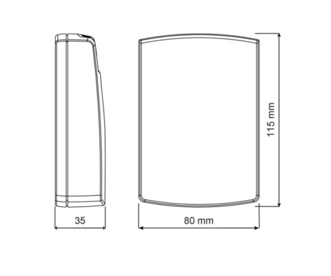 ZAMEK SZYFROWY SL2000F-VP ROGER