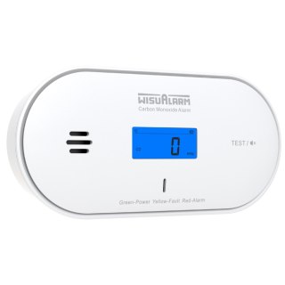 BEZPRZEWODOWA CZUJKA TLENKU WĘGLA (CZADU) HY-GC30A-R8 WISUALARM