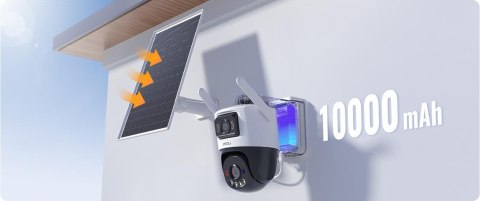 Kamera IP Imou AOV Dual 10MP (5MP+5MP) z panelem solarnym 2.4GHz WiFi+4G