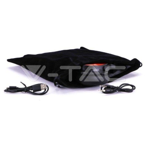 Bezprzewodowe słuchawki V-TAC bluetooth obrotowe 500mAh czerwone VT-6322-R