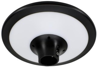 SOLARNA OPRAWA PARKOWA LED SOLUM 20W 2200LM 3000-4000K IP65 CZARNA