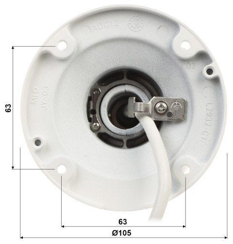 KAMERA IP DS-2CD2T83G2-4LI(2.8MM) Smart Hybrid Light AcuSense - 8.3 Mpx, 4K UHD Hikvision