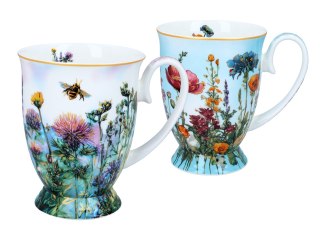 Kpl. 2 kubków w sercu - L. Lozano, Kwiaty polne (CARMANI)