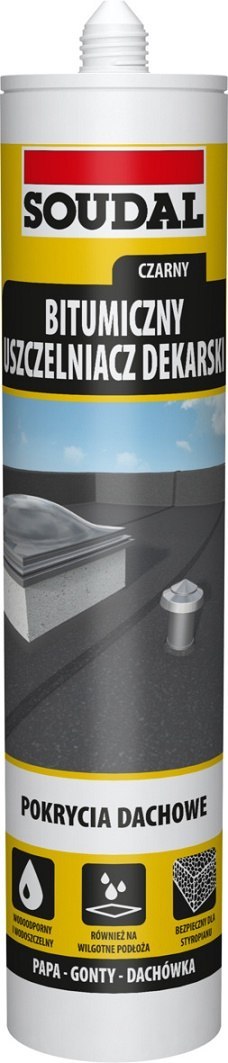 USZCZELNIACZ DEKARSKI CZARNY 280ML