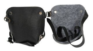 NAKOLANNIKI 2SZT SKÓRZANE PROFIL MAŁY