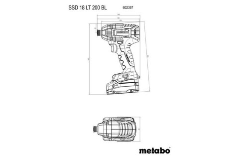 ZAKRĘTARKA AKUMULATOROWA 1/4'' SSD 18 LT 200 BL ZAKRĘTARKA AKUMULATOROWA 1/4'' SSD 18 LT 200 BL