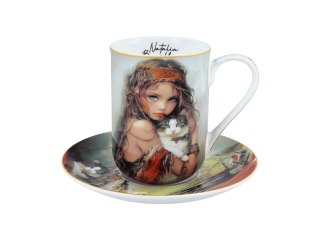 Kubek ze spodkiem - N. Bonilla, Kocie opowieści Clary (CARMANI)