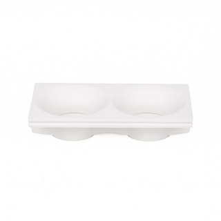 Oprawa gipsowa V-TAC 2xGU10 sufitowa biała 190x100 VT-11012 3 lata gwarancji