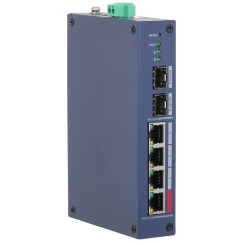ZARZĄDZALNY SWITCH PRZEMYSŁOWY POE CHS4206-4GT-90 4-PORTOWY SFP DAHUA
