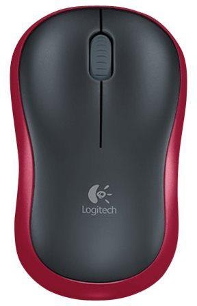 Mysz komputerowa Logitech M185 Wireless Mouse czerwony