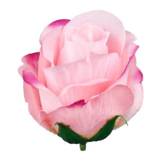 Róża w pąku różowa