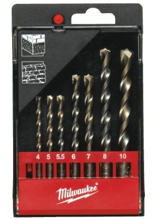 ZESTAW WIERTEŁ DO BETONU 8 EL.