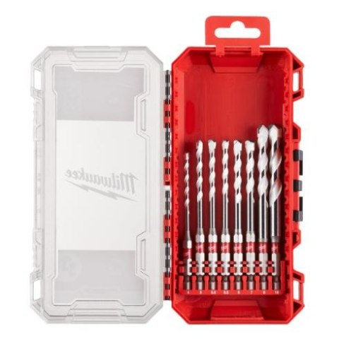 ZESTAW WIERTEŁ TCT 8 SZT.