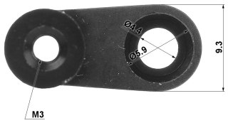 NÓŻKA MONTAŻOWA LPCB-1