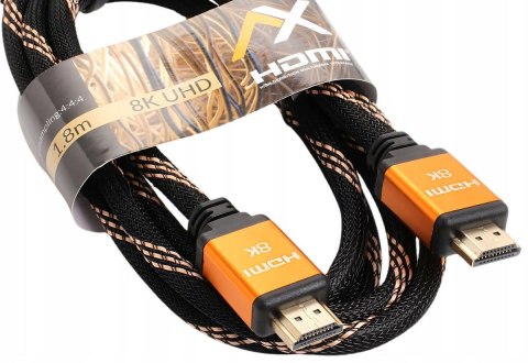 Opticum RED HDMI CABLE / KABEL HDMI 1.8m 8K UHD