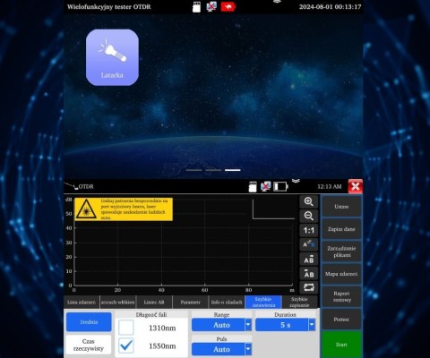 REFLEKTOMETR OPTYCZNY (OTDR) CS-R3-40H