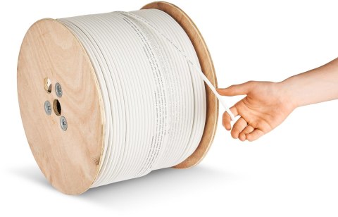 PRZEWÓD KONCENTRYCZNY RG-6 NS113TRI HQ LSOH B2ca 500m