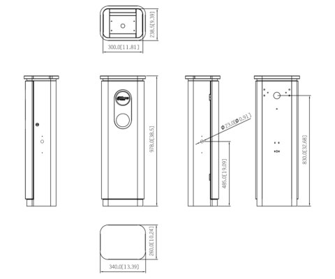 SZLABAN AUTOMATYCZNY IPMECD-2062-R DAHUA