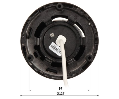 KAMERA IP DS-2CD2363G2-LI2U(2.8MM)(BLACK) Smart Hybrid Light AcuSense - 6 Mpx Hikvision