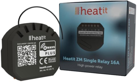 Przełącznik Heatit ZM Single Relay 16A Z-wave