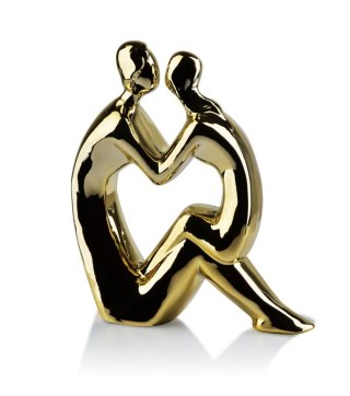 CERAMICZNA FIGURA PARA FIGURKA 5 X 6 X H 17 cm