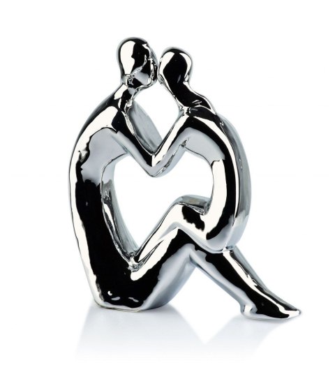 CERAMICZNA FIGURA PARA FIGURKA 5 X 6 X H 17 cm