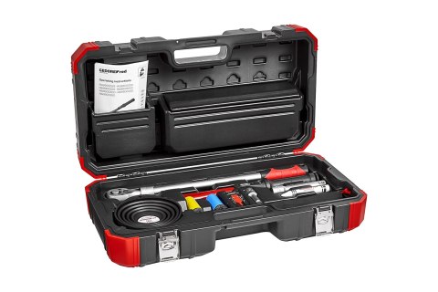 UNIWERSALNY ZESTAW DO MONTAŻU KÓŁ Z KLUCZEM DYNAMOMETRYCZN