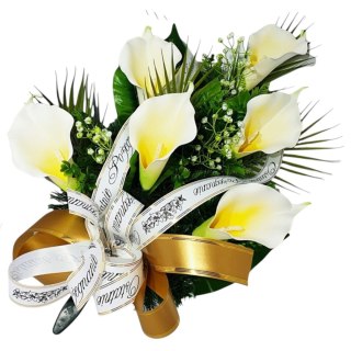 WIĄZANKA NA POGRZEB KWIATY NA GRÓB OSTATNIE POŻEGNANIE