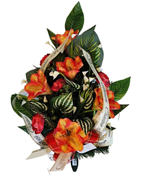 WIENIEC POGRZEBOWY WIĄZANKA STROIK CMENTARNY NA GRÓB WYSYŁKA 24H