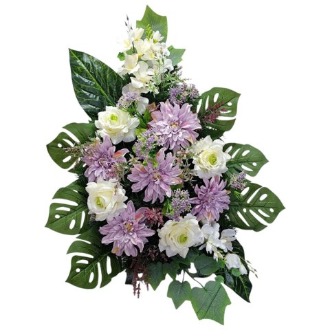 DUŻY WIENIEC NA POGRZEB XL + WŁASNY NAPIS NA SZARFIE