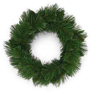 SZTUCZNY GĘSTY WIANEK ZIELONY PODKŁAD BAZA POD STROIK ŚWIĄTECZNY 45cm