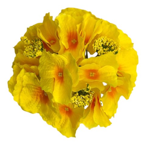 SZTUCZNY KWIAT HORTENSJI HORTENSJA GŁÓWKA WYROBOWA